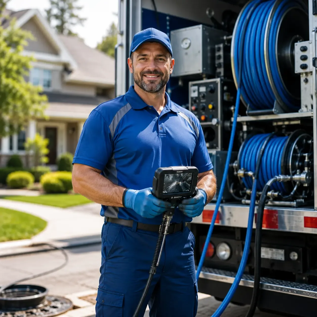 Local outdoor drain cleaning specialists in Canton, CT
